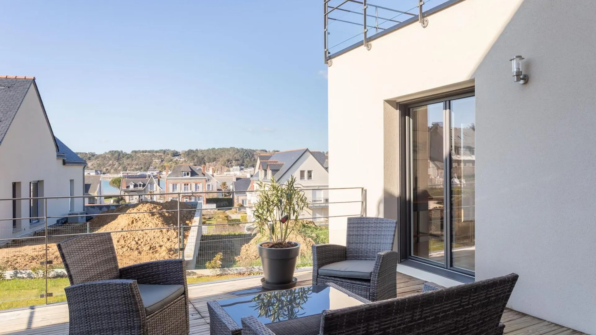 L'Abri Cotier D'Argaee - Terrasse Vue Mer Эрки 0*,  Франция