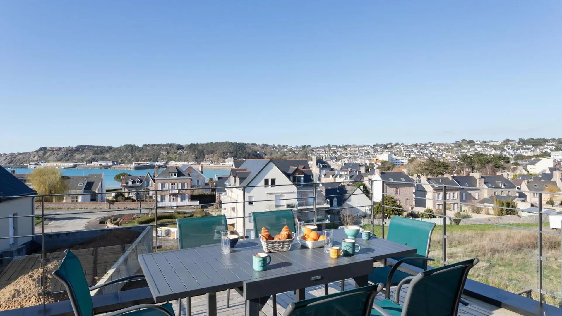 Holiday home L'Abri Cotier D'Argaee - Terrasse Vue Mer Erquy France